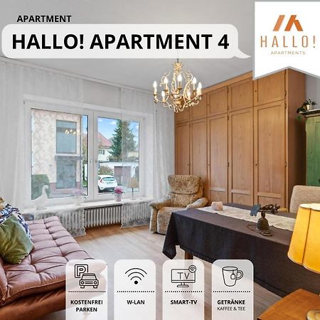 Tolle Zweiraum-Ferienwohnung In Bester Lage L Innenstadtnaehe L 1 Minute Zum Bahnhof L Tv L Free-Wlan L Keine Kueche L Willkommen Im Hallo!-Apartment 4 Bad Wörishofen Esterno foto